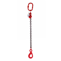 Eye Self Lock Hook - Single Leg Chain Sling - Grade 80