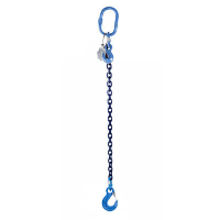 Eye Sling Hook - 1 Leg Chain Sling - Grade 100