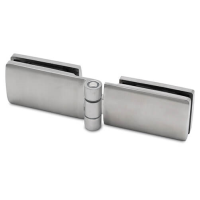 Glass Door Hinge - Glass/Glass Fixing - Long