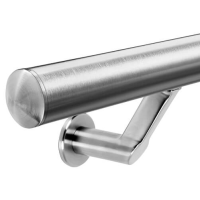 Handrail Kit - Stainless Steel - Angled Bracket