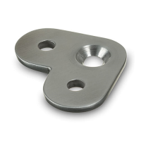 Handrail Saddle Connecting Plate - 90? - Flat