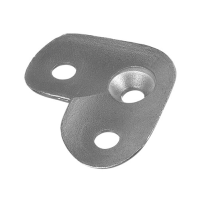 Handrail Saddle Connecting Plate - 90? - Tube