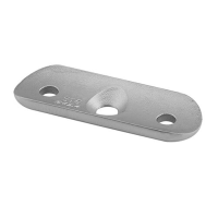 Handrail Saddle Connecting Plate - In-line - Tube