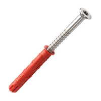 Hex Head Countersunk Screw with Frame Anchor