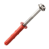 Hexagon Head Screw with Frame Anchor - Stainless Steel
