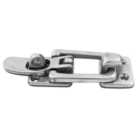 Hold Down Catch - Flat Mount - Stainless Steel