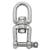 Jaw and Eye Swivel - Stainless Steel