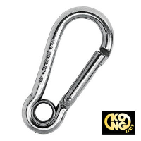 Kong Carabiner with Eye - 316 Stainless Steel
