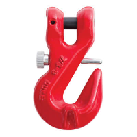 Lifting Clevis Grab Hook with Safety Pin - Grade 80