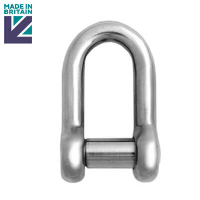 Lifting D Shackle - Stainless Steel - Socket Head Pin