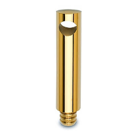 Mid Post - Brass - 10mm Bar Rail
