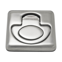 Ring Pull, Lift Handle - Square - Stainless Steel