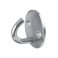 Round Hook Pad Eye - Stainless Steel