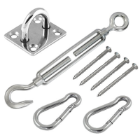 Shade Sail - Wall Mount Anchor and Tensioner Kit