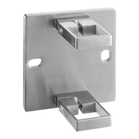 Square Baluster Bracket - Wall Mount