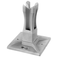 Square Baluster Post Base Flange
