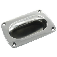 Square Cup Pull Handle - Stainless Steel