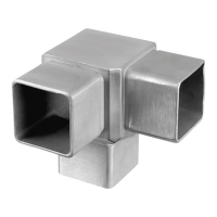 Square Flush 90? 3-Way Tube Connector