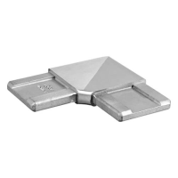 Square Flush 90? Bar Connector - Square Line System