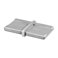 Square Flush In-Line Bar Connector