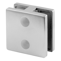 Square In-Line Glass Connector up to 12.76mm Glass