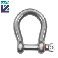 Stainless Steel Bow Shackle - Shake Proof Pin