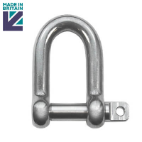 Stainless Steel D Shackle - Standard Pin