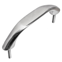 Stainless Steel Pull Handle - Bow Shape - Hidden Fix