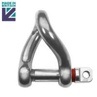 Stainless Steel Twist Shackle - Shake Proof Pin