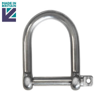 Stainless Steel Wide D Shackle