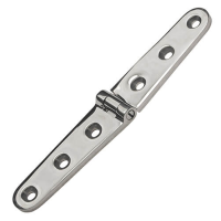 Strap Hinge - 6 Point Fixing - Stainless Steel