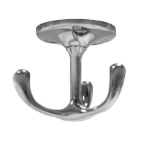 Swivel Coat Hook - Ceiling Mount - Stainless Steel