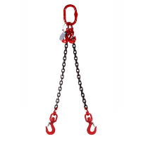Swivel Hook - 2 Leg Chain Sling - Grade 80