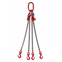 Swivel Hook - 4 Leg Chain Sling - Grade 80