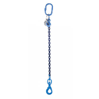Swivel Self Lock Hook - 1 Leg Chain Sling - Grade 100