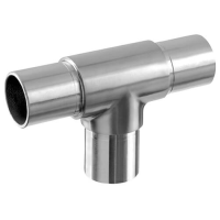 Tee Shaped Tube Connector - Flush Fitting