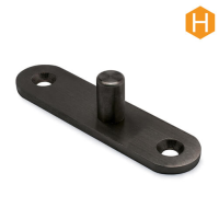 Top Pin for Glass Door Patch - Anthracite Black