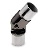 Tube Connector - Adjustable Elbow - Anthracite Finish