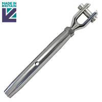 Turnbuckle - Fork to Blank - Stainless Steel