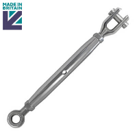 Turnbuckle - Fork to Eye - Stainless Steel