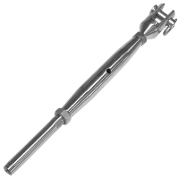 Turnbuckle - Fork to Stud - Metric - Stainless Steel