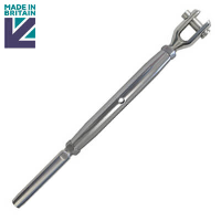 Turnbuckle - Fork to Stud - UNF - Stainless Steel