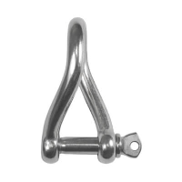 Twist Shackle - Screw Pin - Stainless Steel - Value