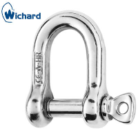 Wichard D Shackle - High Resistance Stainless Steel