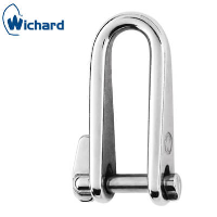 Wichard D Shackle - Key Pin - 316L Stainless Steel