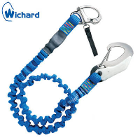 Wichard Safety Lanyard - Snap Shackle - Hook - Elastic
