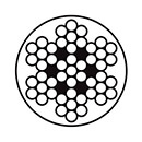 Stockists of PVC Coated 7x7 Stainless Steel Wire Rope