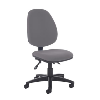 Jota high back asynchro operators chair with no arms - Blizzard Grey