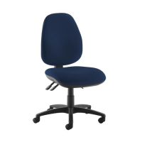 Jota high back operator chair with no arms - Costa Blue