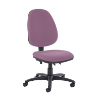 Jota high back PCB operator chair with no arms - Bridgetown Purple